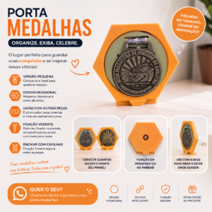 porta medalhas